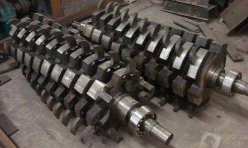 Βιομηχανική συντετριμμένη μηχανή κόκκαλων 45kw 20t/H